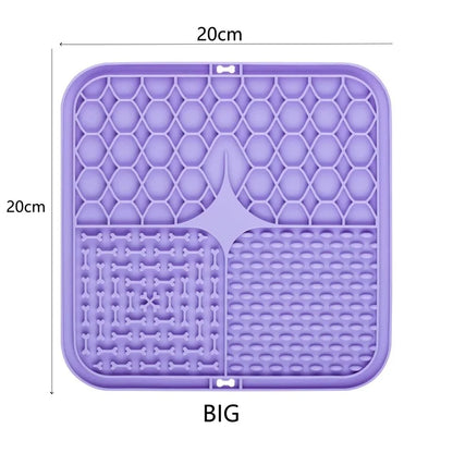 The Calm Kennel Silicone Lick Mat — Anti-Choke Slow Feeder for Dogs