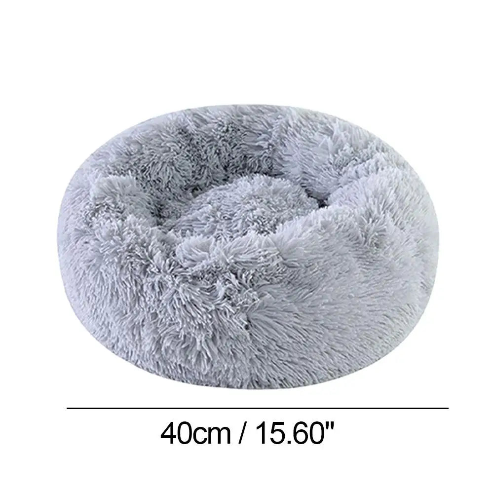 The Calm Kennel Donut Bed — Deep Sleep Design for Anxious Dogs
