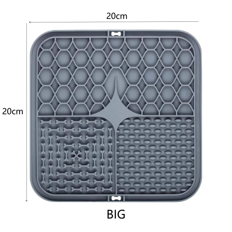 The Calm Kennel Silicone Lick Mat — Anti-Choke Slow Feeder for Dogs