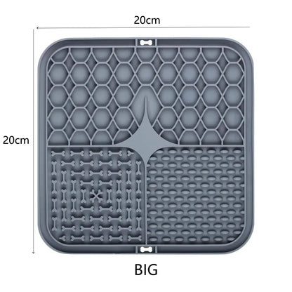 The Calm Kennel Silicone Lick Mat — Anti-Choke Slow Feeder for Dogs