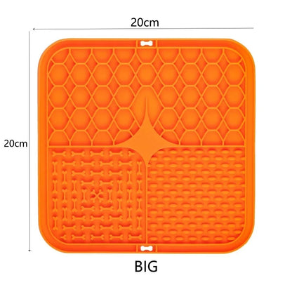 The Calm Kennel Silicone Lick Mat — Anti-Choke Slow Feeder for Dogs