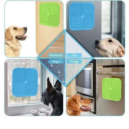 The Calm Kennel Silicone Lick Mat — Anti-Choke Slow Feeder for Dogs