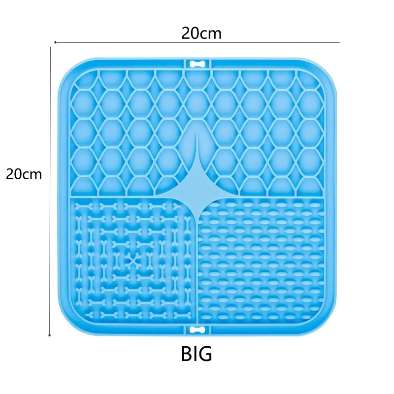 The Calm Kennel Silicone Lick Mat — Anti-Choke Slow Feeder for Dogs