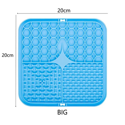 The Calm Kennel Silicone Lick Mat — Anti-Choke Slow Feeder for Dogs