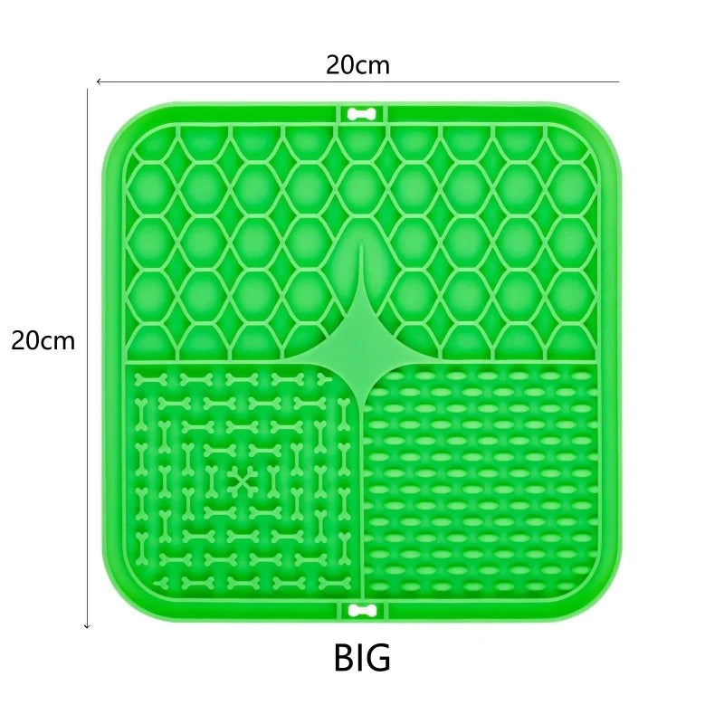 The Calm Kennel Silicone Lick Mat — Anti-Choke Slow Feeder for Dogs