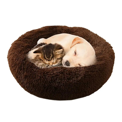 The Calm Kennel Donut Bed — Deep Sleep Design for Anxious Dogs