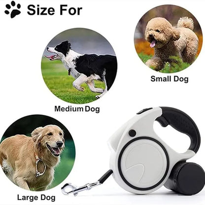 The Calm Kennel Retractable Leash — Tangle-Free Control for Every Walk