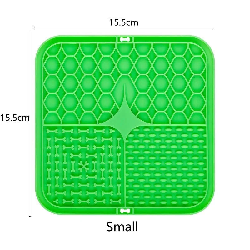 The Calm Kennel Silicone Lick Mat — Anti-Choke Slow Feeder for Dogs