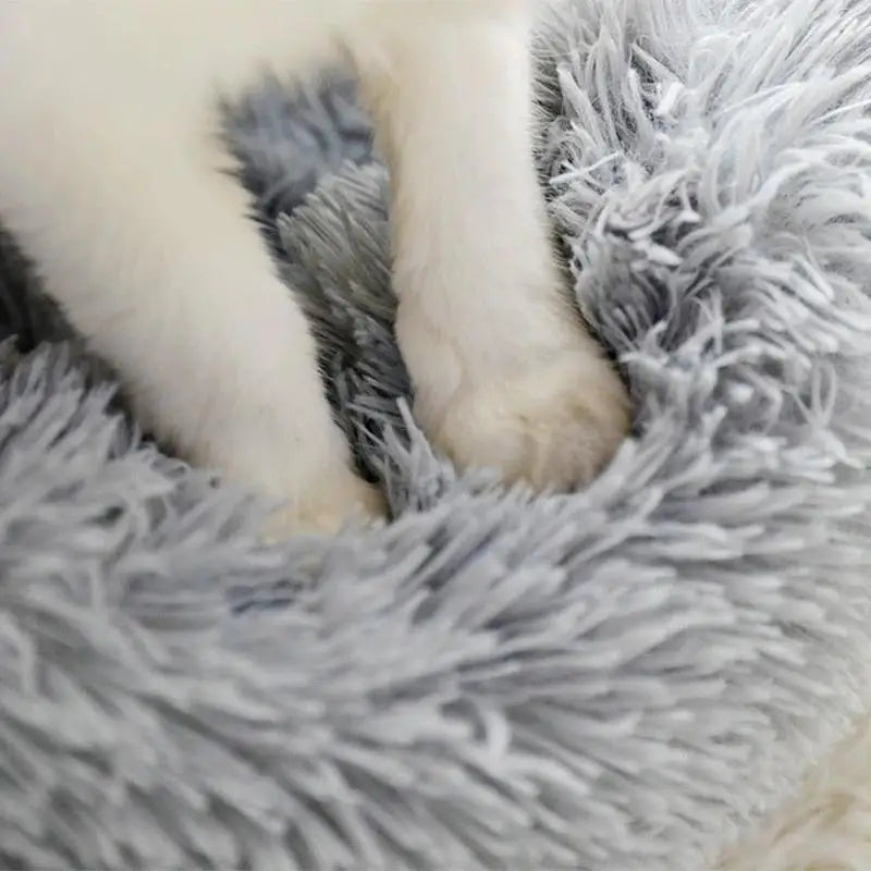 The Calm Kennel Donut Bed — Deep Sleep Design for Anxious Dogs