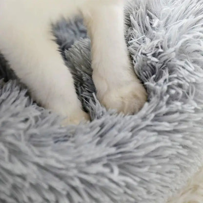 The Calm Kennel Donut Bed — Deep Sleep Design for Anxious Dogs
