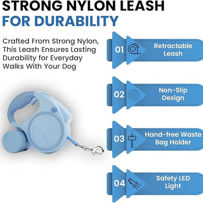 The Calm Kennel Retractable Leash — Tangle-Free Control for Every Walk