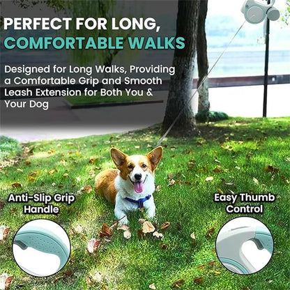 The Calm Kennel Retractable Leash — Tangle-Free Control for Every Walk