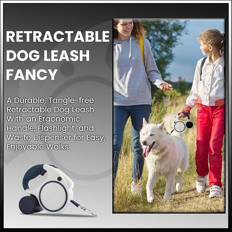 The Calm Kennel Retractable Leash — Tangle-Free Control for Every Walk