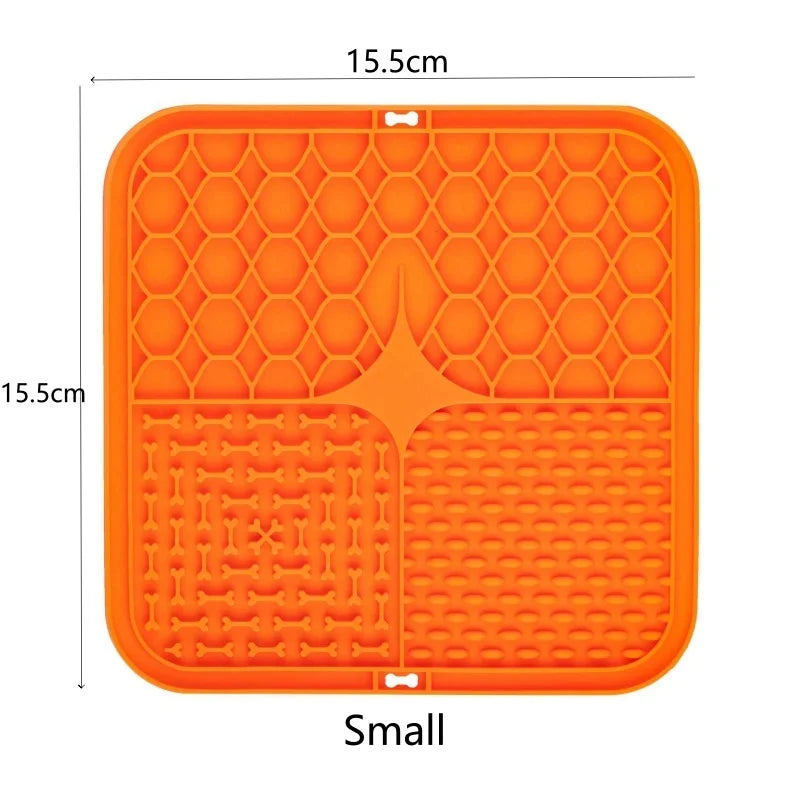 The Calm Kennel Silicone Lick Mat — Anti-Choke Slow Feeder for Dogs