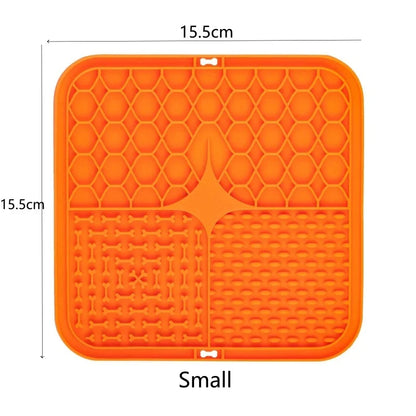 The Calm Kennel Silicone Lick Mat — Anti-Choke Slow Feeder for Dogs