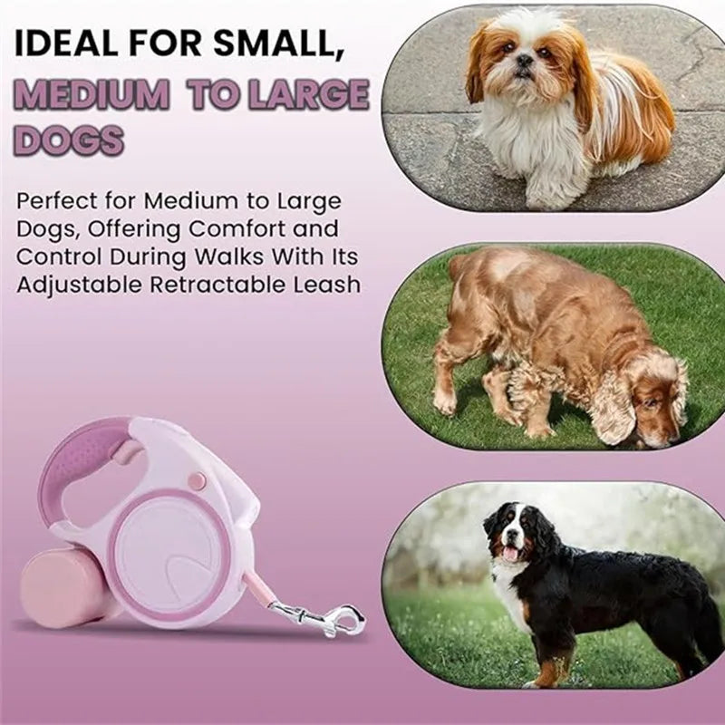 The Calm Kennel Retractable Leash — Tangle-Free Control for Every Walk