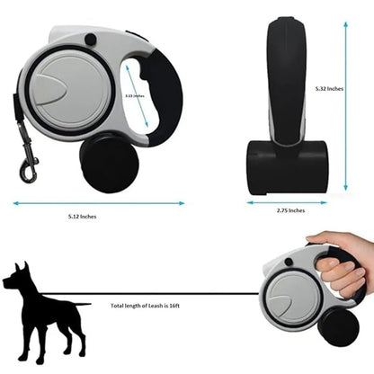 The Calm Kennel Retractable Leash — Tangle-Free Control for Every Walk