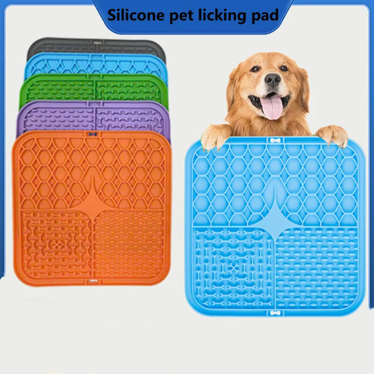 The Calm Kennel Silicone Lick Mat — Anti-Choke Slow Feeder for Dogs