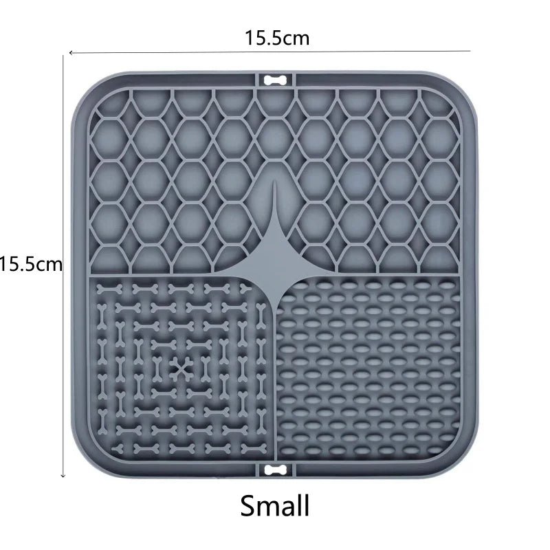 The Calm Kennel Silicone Lick Mat — Anti-Choke Slow Feeder for Dogs