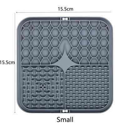 The Calm Kennel Silicone Lick Mat — Anti-Choke Slow Feeder for Dogs