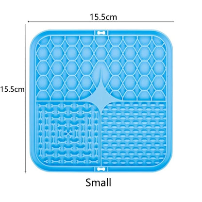 The Calm Kennel Silicone Lick Mat — Anti-Choke Slow Feeder for Dogs